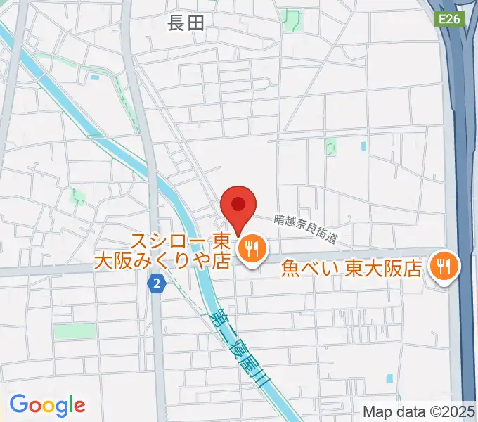 ル・シャトン音楽教室の地図