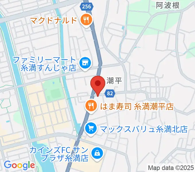 フリューゲル音楽教室の地図