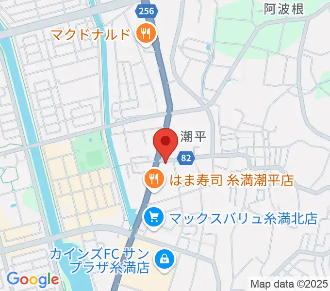 フリューゲル音楽教室の地図
