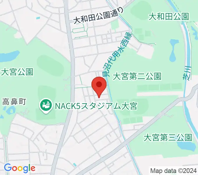 三村音楽教室の地図