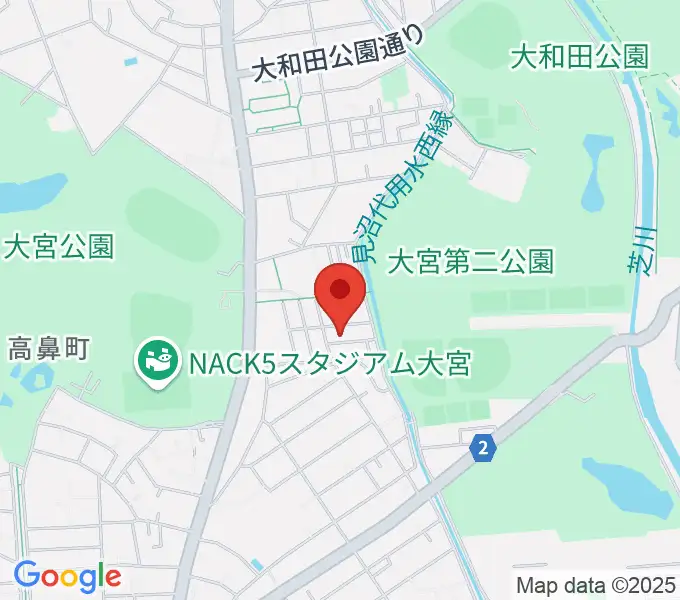 三村音楽教室の地図