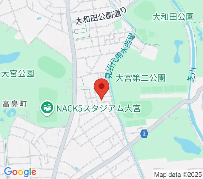 三村音楽教室の地図