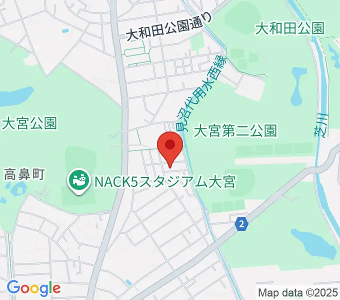三村音楽教室の地図