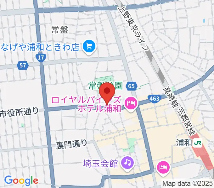 クライス音楽教室の地図