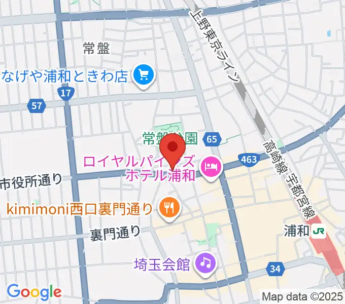 クライス音楽教室の地図