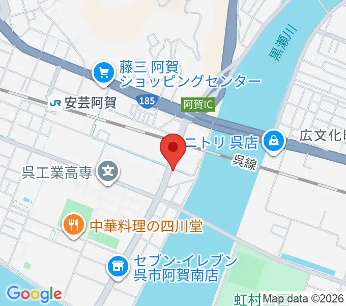 三宅珠穂 音楽教室の地図