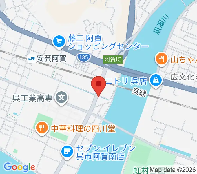 三宅珠穂 音楽教室の地図