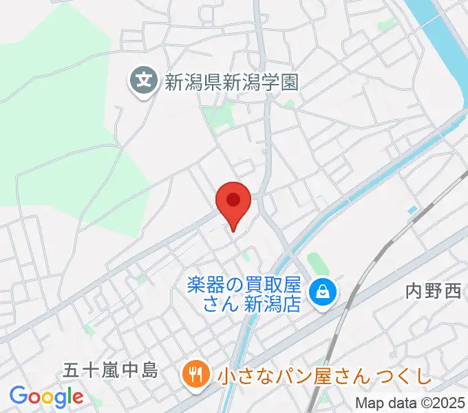 村山ピアノ教室の地図