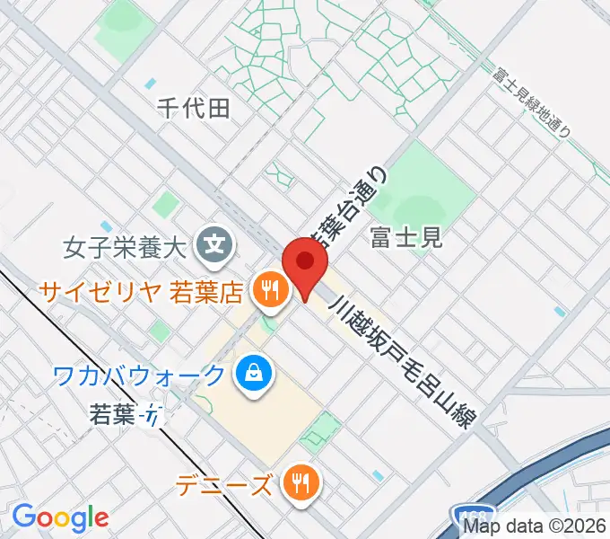 おんがくえんの地図