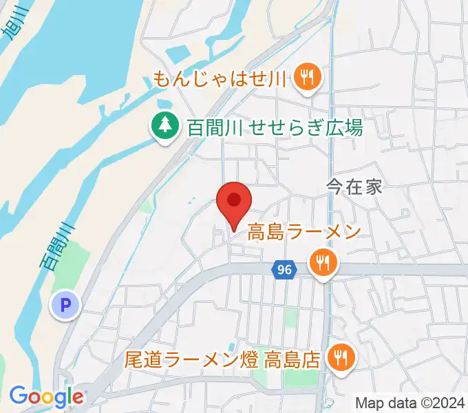 加藤楽器音楽教室の地図