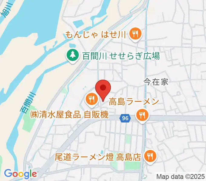 加藤楽器音楽教室の地図