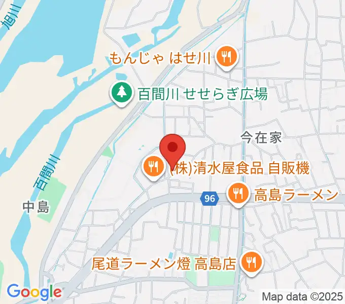 加藤楽器音楽教室の地図
