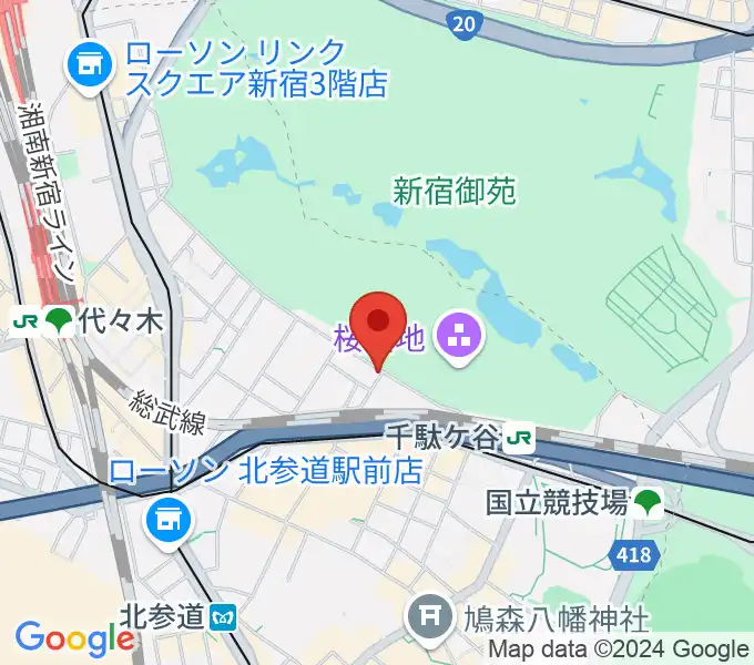 イル・ヴィオリーノ・マジコの地図