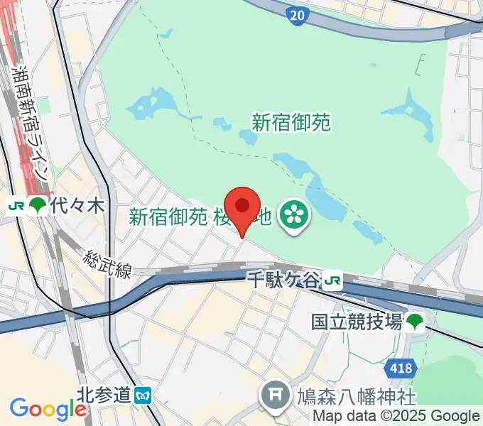 イル・ヴィオリーノ・マジコの地図