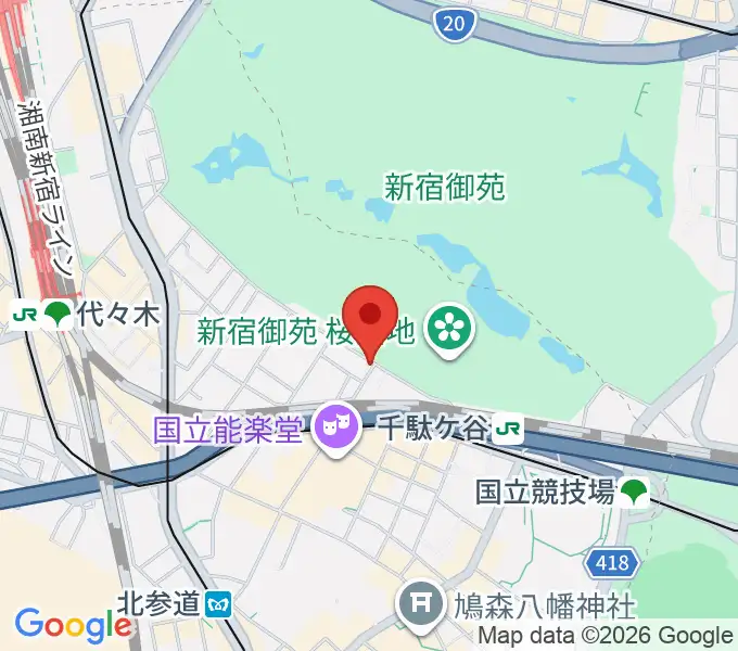 イル・ヴィオリーノ・マジコの地図