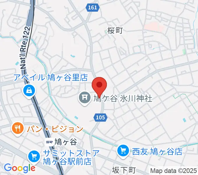 わかば音楽教室 鳩ヶ谷本町教室の地図