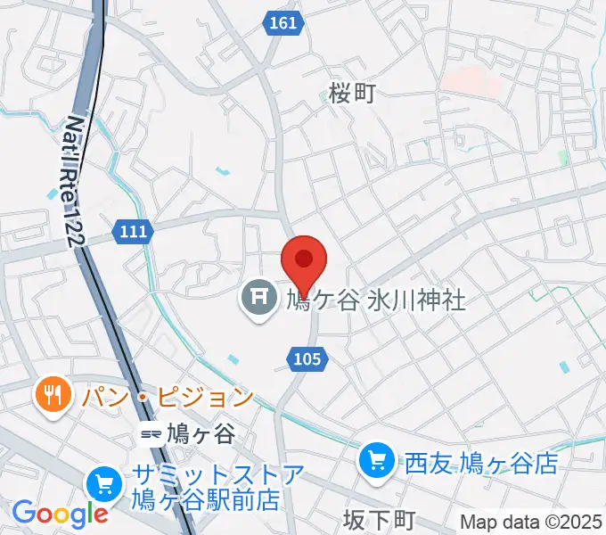 わかば音楽教室 鳩ヶ谷本町教室の地図