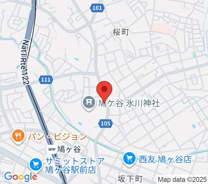 わかば音楽教室 鳩ヶ谷本町教室の地図