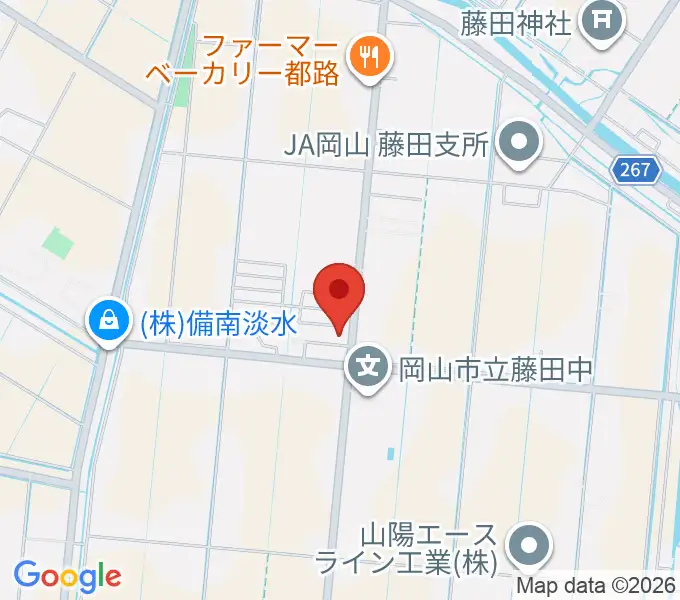 堀川ミュージックスクールの地図