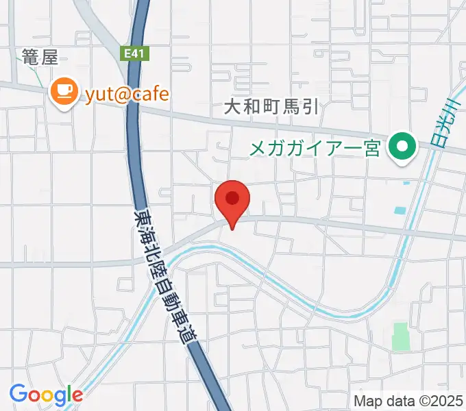 ハセガワ楽器 メロディースクールの地図