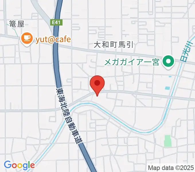 ハセガワ楽器 メロディースクールの地図