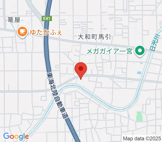 ハセガワ楽器 メロディースクールの地図