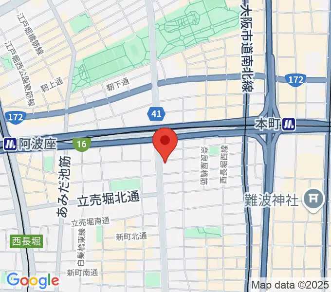 プラスエムレッスンの地図