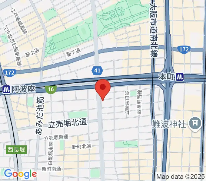 プラスエムレッスンの地図