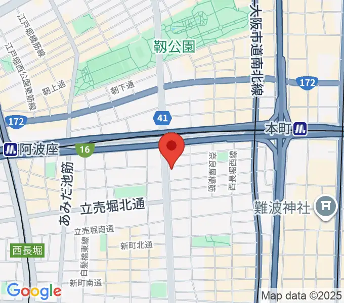 プラスエムレッスンの地図