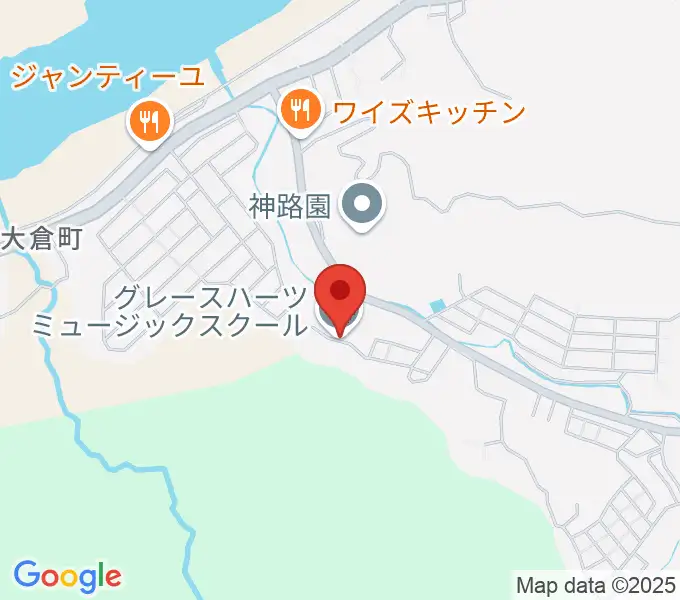 グレースハーツミュージックスクールの地図
