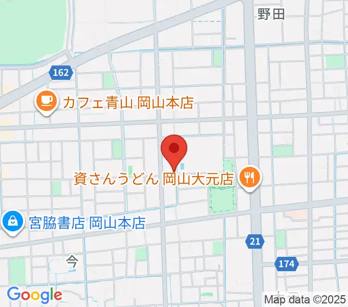 音楽工房アンダンテの地図