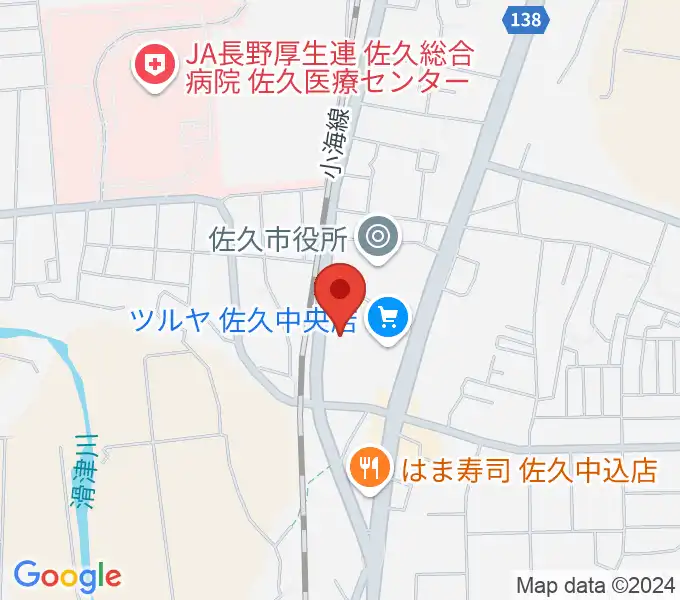 カノンミュージックの地図