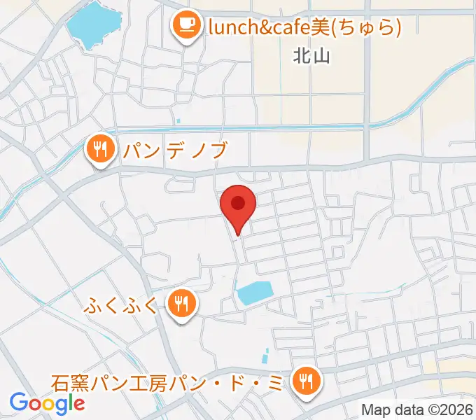 あかり音楽教室の地図