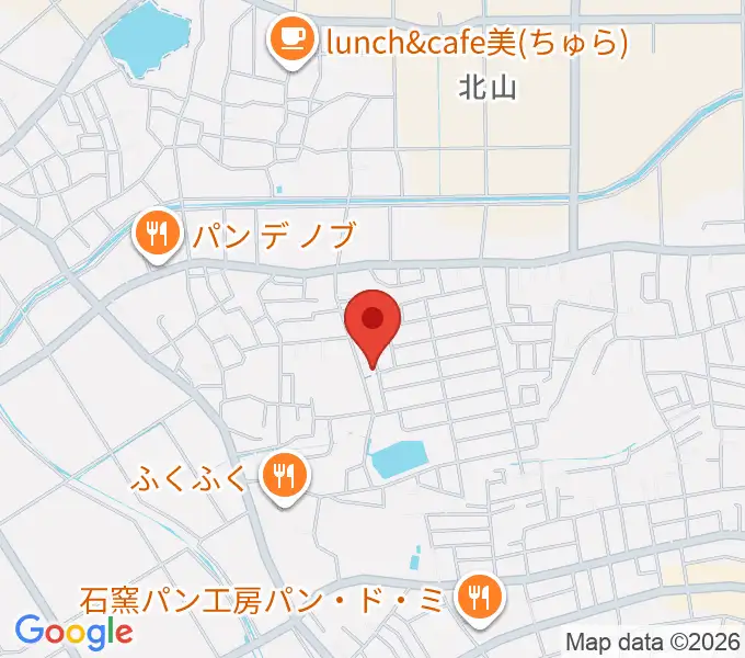 あかり音楽教室の地図