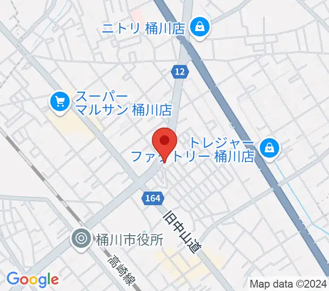 エチュード音楽教室の地図