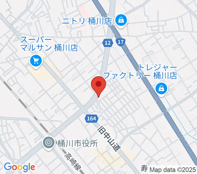 エチュード音楽教室の地図