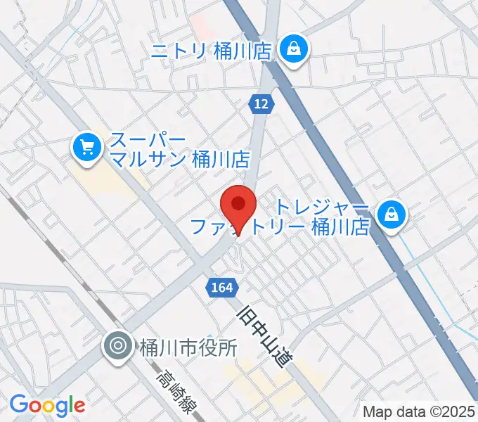 エチュード音楽教室の地図