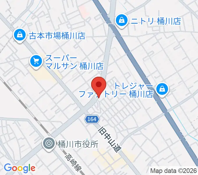 エチュード音楽教室の地図