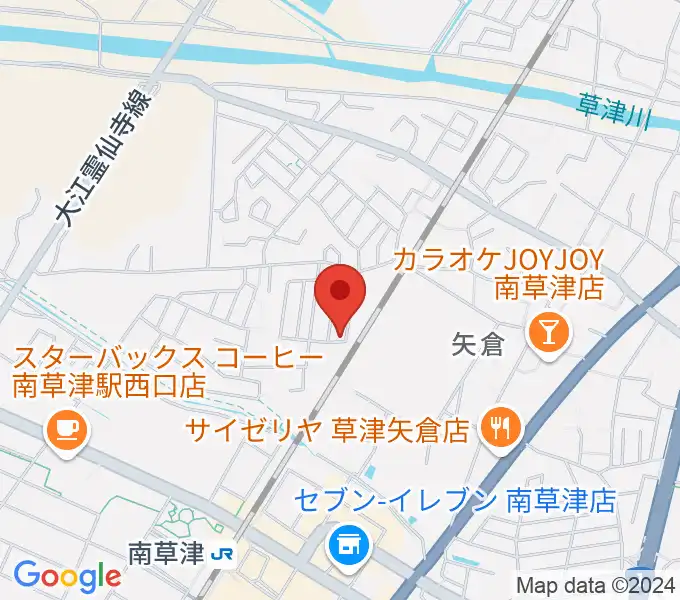 いちご音楽教室の地図