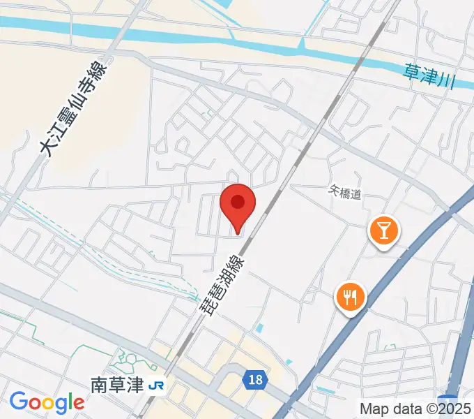 いちご音楽教室の地図