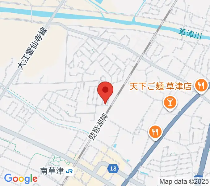 いちご音楽教室の地図