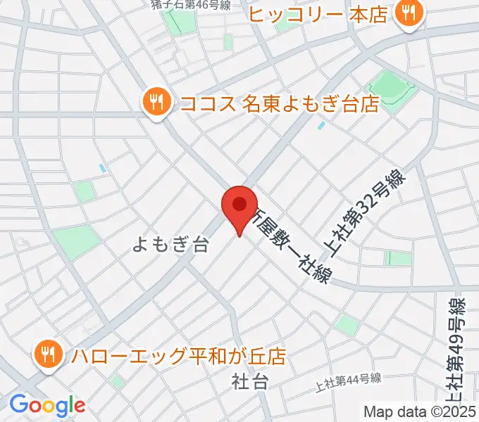 アリアーヌ音楽教室の地図