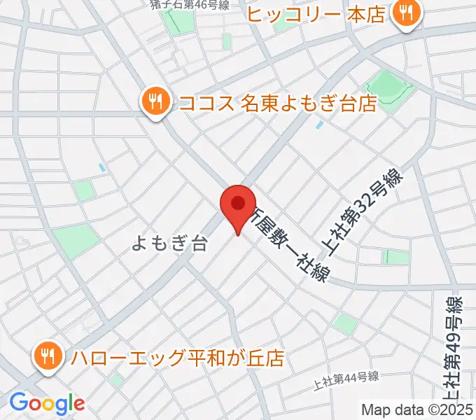 アリアーヌ音楽教室の地図