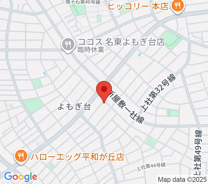 アリアーヌ音楽教室の地図