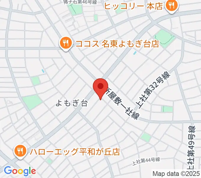 アリアーヌ音楽教室の地図