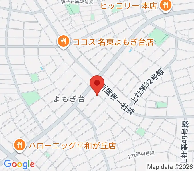 アリアーヌ音楽教室の地図