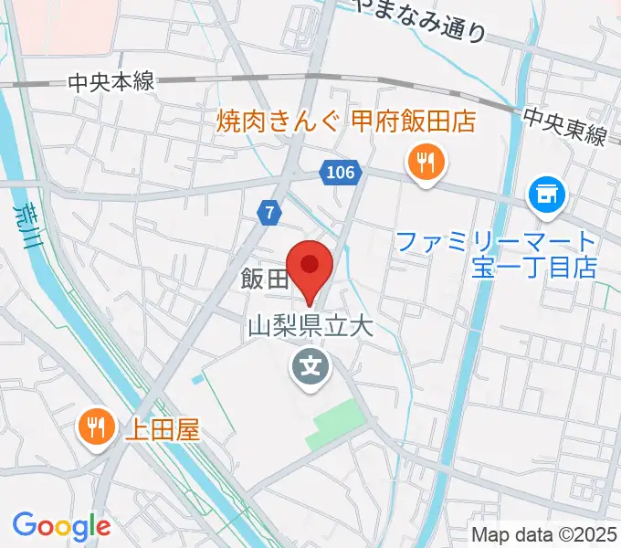 ぱる音楽教室の地図