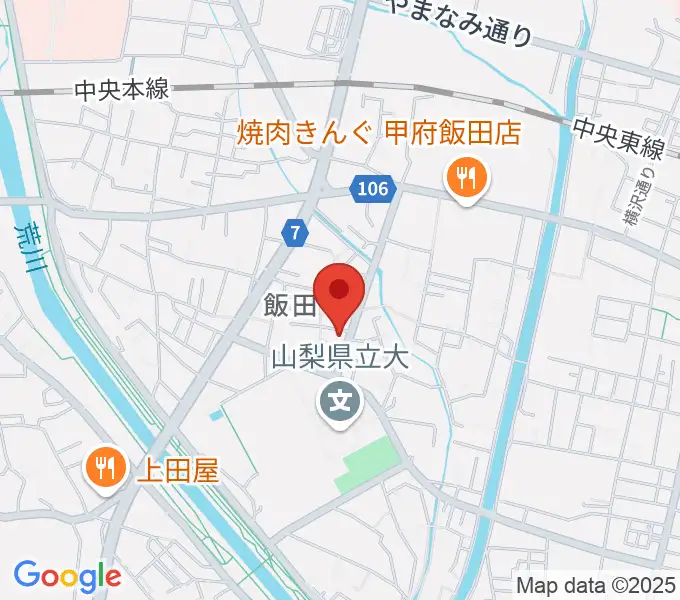 ぱる音楽教室の地図