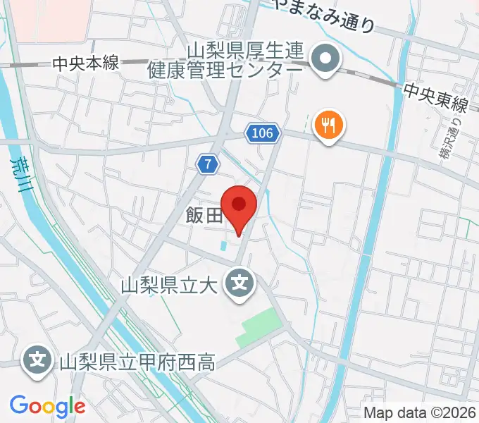 ぱる音楽教室の地図