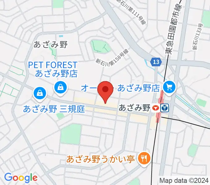 野村ギター教室の地図